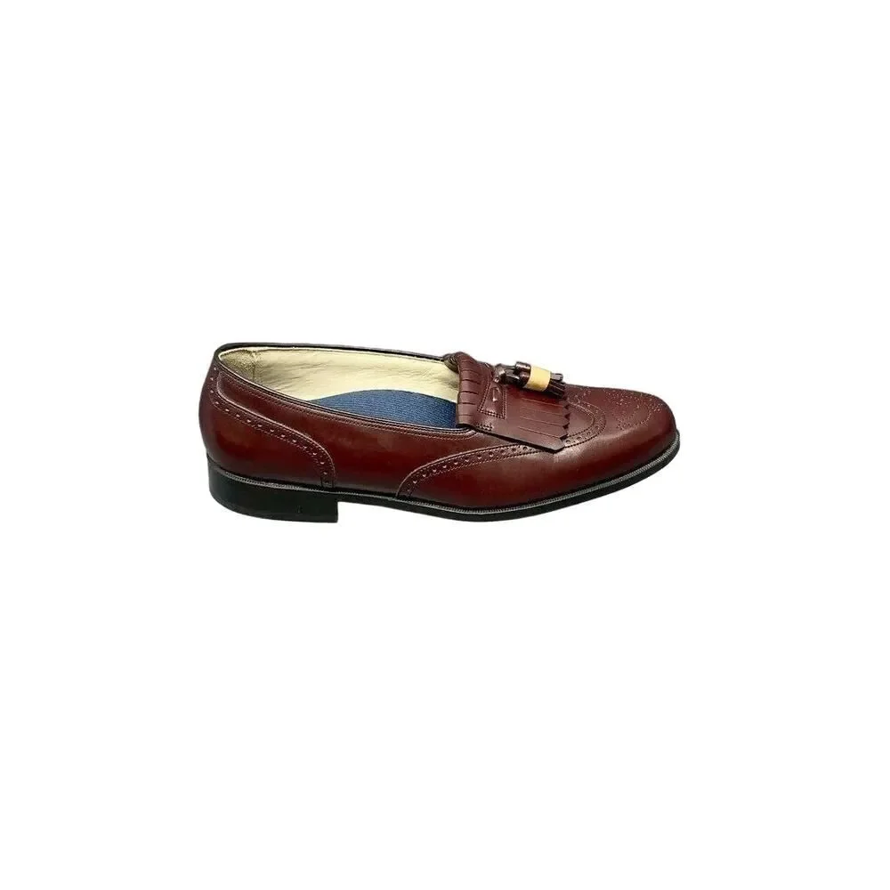 Florsheim Comfort‎ Tech Men's Sutton Kilty Tassel Loafers NEW Size USA 11.5 WINE